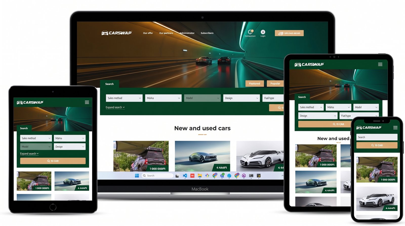 Project Showcase: Carswap - Other